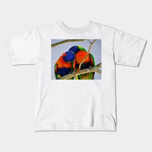 Love Birds Kids T-Shirt